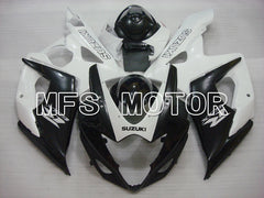 Suzuki GSXR1000 2005-2006 Injection ABS Fairing - Factory Style - Black White - MFS2637