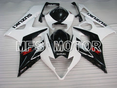 Suzuki GSXR1000 2005-2006 Injection ABS Fairing - Factory Style - Black White - MFS2644