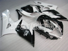 Suzuki GSXR1000 2005-2006 Injection ABS verkleidung - Factory Style - Schwarz Weiß - MFS2646