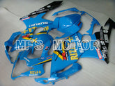Suzuki GSXR1000 2005-2006 Injection ABS verkleidung - Rizla+ - Blau - MFS2649