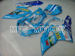 Carénage ABS injecté Suzuki GSXR1000 2005-2006 - Rizla+ - Bleu - MFS2650