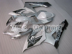 Suzuki GSXR1000 2005-2006 Injection ABS verkleidung - Factory Style - Weiß Silber - MFS2655