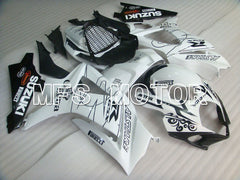 Suzuki GSXR1000 2007-2008 Injection ABS Fairing - Corona - Black White - MFS2664