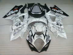 Suzuki GSXR1000 2007-2008 Injection ABS Fairing - Corona - Black White - MFS2664
