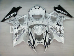 Suzuki GSXR1000 2007-2008 Injection ABS Fairing - Corona - Black White - MFS2666