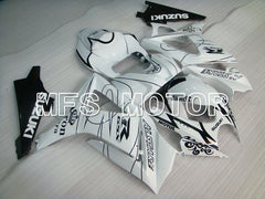 Suzuki GSXR1000 2007-2008 Injection ABS Fairing - Corona - Black White - MFS2666