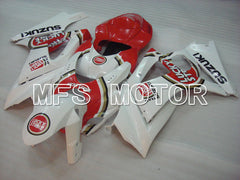 Suzuki GSXR1000 2007-2008 Injection ABS Fairing - Lucky Strike - Red White - MFS2671