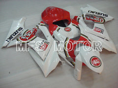 Suzuki GSXR1000 2007-2008 Injection ABS Fairing - Lucky Strike - Red White - MFS2671