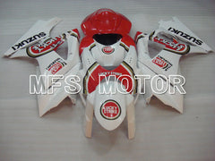 Suzuki GSXR1000 2007-2008 Injection ABS Fairing - Lucky Strike - Red White - MFS2671