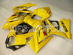 Suzuki GSXR1000 2007-2008 Injection ABS Fairing - Factory Style - Yellow - MFS2672