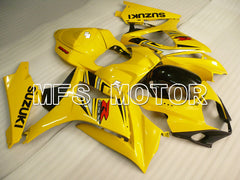 Suzuki GSXR1000 2007-2008 Injection ABS Fairing - Factory Style - Yellow - MFS2672