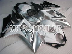 Suzuki GSXR1000 2007-2008 Injection ABS Fairing - Factory Style - White Silver - MFS2674