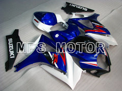 Suzuki GSXR1000 2007-2008 Injection ABS Fairing - Factory Style - White Blue - MFS2679