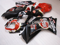 Suzuki GSXR1000 2007-2008 Injection ABS verkleidung - Lucky Strike - Rot Schwarz - MFS2682