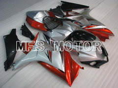 Suzuki GSXR1000 2007-2008 Injection ABS Fairing - Factory Style - Red Silver - MFS2685