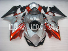 Suzuki GSXR1000 2007-2008 Injection ABS Fairing - Factory Style - Red Silver - MFS2685