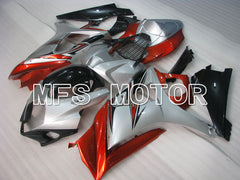 Suzuki GSXR1000 2007-2008 Injection ABS Fairing - Factory Style - Red Silver - MFS2685