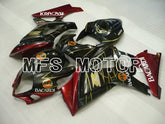 Suzuki GSXR1000 2007-2008 Injection ABS Fairing - BACARDI - Black Red - MFS2694