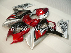 Suzuki GSXR1000 2007-2008 Injection ABS verkleidung - Factory Style - Schwarz Rot - MFS2695