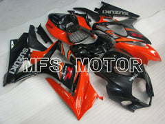 Suzuki GSXR1000 2007-2008 Injection ABS verkleidung - Factory Style - Schwarz Orange - MFS2697