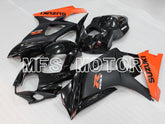 Suzuki GSXR1000 2007-2008 Injection ABS Fairing - Factory Style - Black Orange - MFS2699
