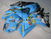 Suzuki GSXR1000 2007-2008 Injection ABS verkleidung - Rizla+ - Blau - MFS2704