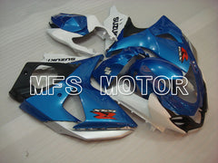 Suzuki GSXR1000 2009-2016 Injection ABS Fairing - Factory Style - White Blue - MFS2707