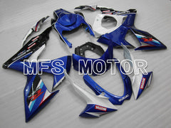 Suzuki GSXR1000 2009-2016 Injection ABS Fairing - Factory Style - White Blue - MFS2708
