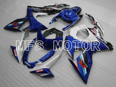 Suzuki GSXR1000 2009-2016 Injection ABS Fairing - Factory Style - White Blue - MFS2708