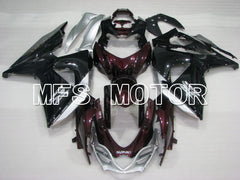 Suzuki GSXR1000 2009-2016 Injection ABS Fairing - Factory Style - Black Purple - MFS2710