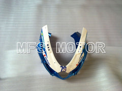 Suzuki GSXR1000 2009-2016 Injection ABS Fairing - Customize - White Blue - MFS2715