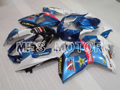 Suzuki GSXR1000 2009-2016 Injection ABS Fairing - Rockstar - White Blue - MFS2718