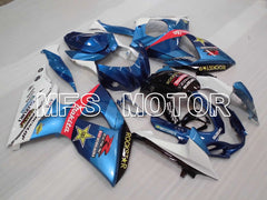 Suzuki GSXR1000 2009-2016 Injection ABS Fairing - Rockstar - White Blue - MFS2718
