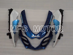 Suzuki GSXR1000 2009-2016 Injection ABS Fairing - Rockstar - White Blue - MFS2718