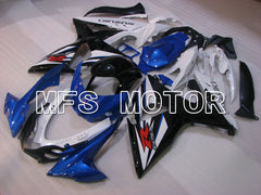 Suzuki GSXR1000 2009-2016 Injection ABS verkleidung - Factory Style - Schwarz Weiß Blau - MFS2733