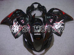 Suzuki GSXR1300 Hayabusa 2008-2020 Injection ABS Fairing - Flame - Black Red - MFS2744