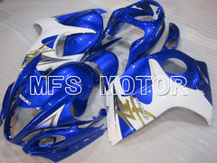 Suzuki GSXR1300 Hayabusa 2008-2020 Injection ABS Fairing - Fatcory - Blue White - MFS2750