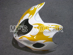 Suzuki GSXR1300 Hayabusa 2008-2020 Injection ABS Fairing - Fatcory - White Yellow - MFS2754