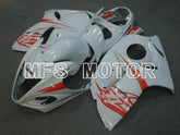 Suzuki GSXR1300 Hayabusa 2008-2020 Injection ABS Fairing - Fatcory - White - MFS2756