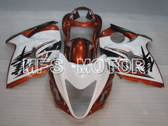 Suzuki GSXR1300 Hayabusa 2008-2020 Injection ABS verkleidung - Fabrik - Orange Weiß - MFS2757