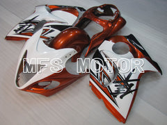 Suzuki GSXR1300 Hayabusa 2008-2020 Injection ABS verkleidung - Fabrik - Orange Weiß - MFS2757