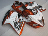 Carénage ABS injecté Suzuki GSXR1300 Hayabusa 2008-2020 - Fatcory - Orange Blanc - MFS2757