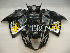 Suzuki GSXR1300 Hayabusa 2008-2020 Injection ABS verkleidung - Fabrik - Schwarz Grau - MFS2767