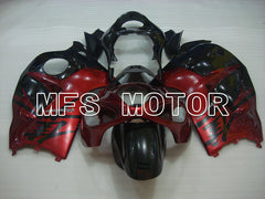 Suzuki GSXR1300 Hayabusa 1999-2007 Injection ABS Fairing - Factory Style - Black Red - MFS2778
