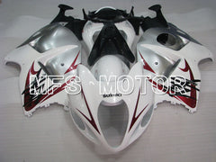 Suzuki GSXR1300 Hayabusa 1999-2007 Injection ABS Fairing - Factory Style - White Silver - MFS2779