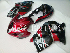 Suzuki GSXR1300 Hayabusa 1999-2007 Injection ABS Fairing - Factory Style - Black Red - MFS2783