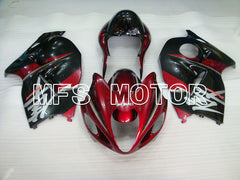 Suzuki GSXR1300 Hayabusa 1999-2007 Injection ABS Fairing - Factory Style - Black Red - MFS2783