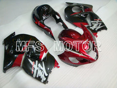 Suzuki GSXR1300 Hayabusa 1999-2007 Injection ABS Fairing - Factory Style - Black Red - MFS2783