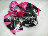 Carénage ABS injecté Suzuki GSXR1300 Hayabusa 1999-2007 - Style usine - Noir Rose - MFS2789