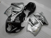 Carénage ABS injecté Suzuki GSXR1300 Hayabusa 1999-2007 - Style usine - Noir Argent - MFS2791